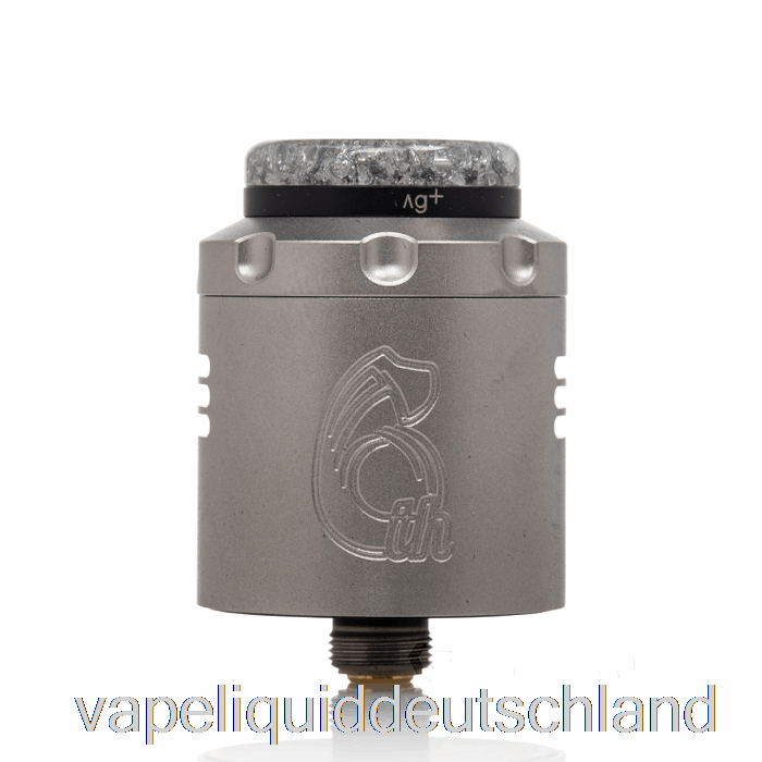 Hellvape Dead Rabbit V3 24mm RDA [6. Jahr] Silber Schwarz Vape Liquid